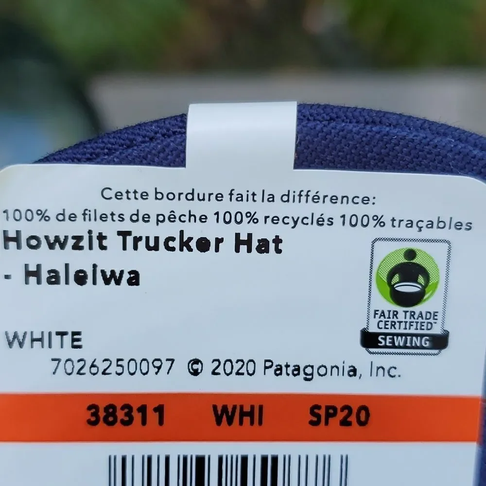 NEW Patagonia Pataloha Haleiwa Howzit Trucker Mid Crown Hat NWT